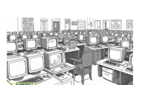 A computer simulation