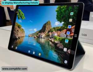 3. Display Manufacturing Details