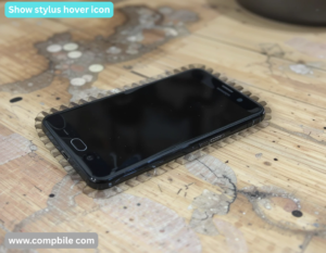 Show stylus hover icon