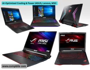 AI-Optimized Cooling & Power (ASUS, Lenovo, MSI)