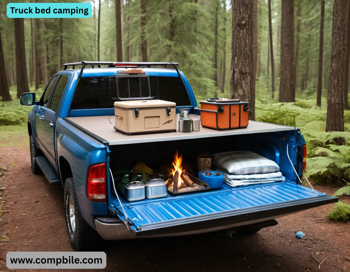 Truck bed camping
