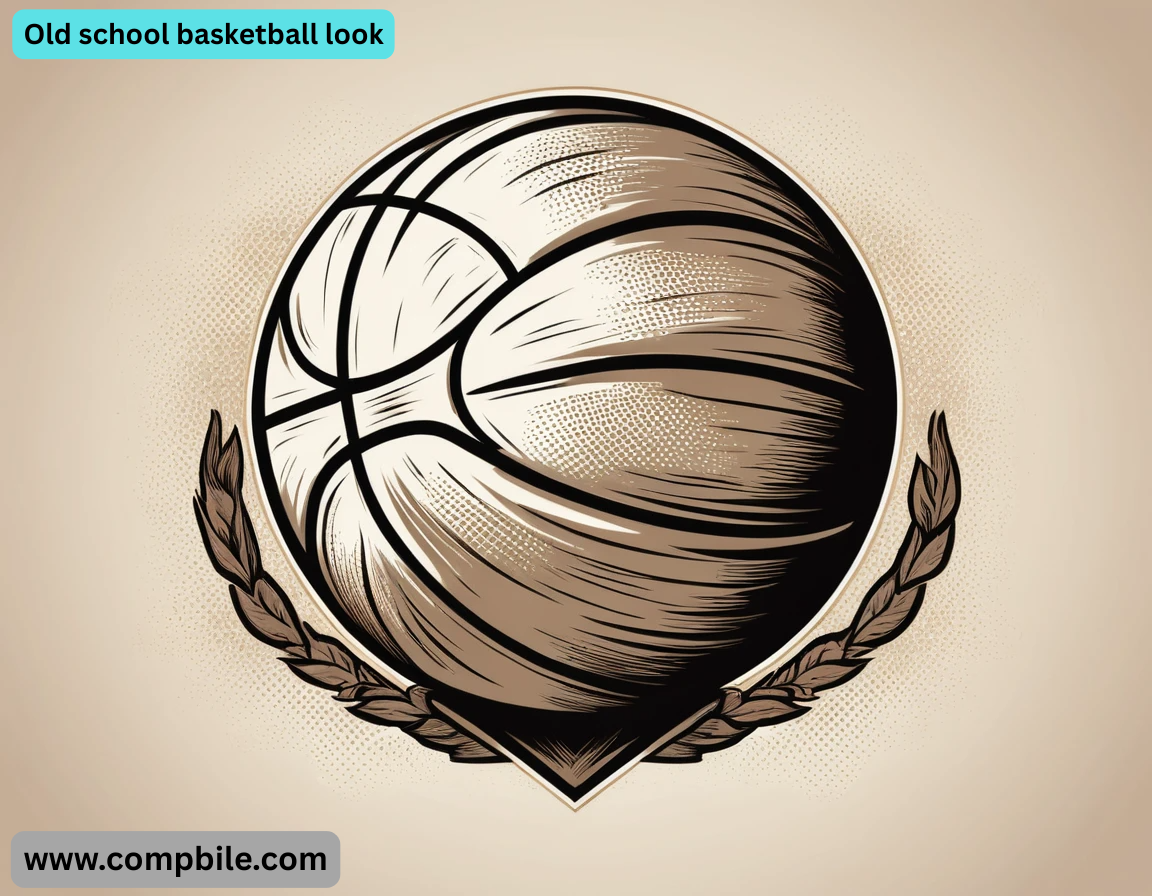 Old school basketball look